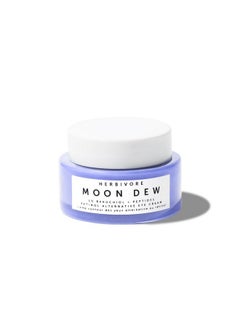 HERBIVORE Moon Dew 1% Bakuchiol + Peptides Retinol Alternative Anti Aging Eye Cream Reduces Fine Lines Wrinkles & Puffiness Plantbased Vegan Crueltyfree 15Ml / 0.5 Oz  - Image 1