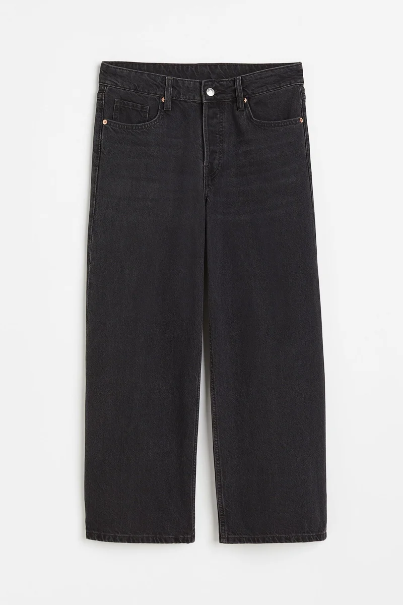 H&M Baggy Low Ankle Jeans