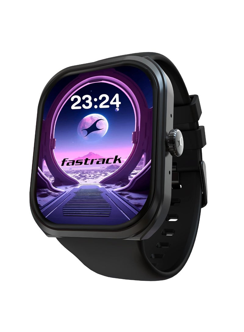 Fastrack Limitless FS2+ Smartwatch|2.01" UltraVU Display|Functional Crown|SingleSync BT Calling|Nitro Fast Charging|110+ Sports Modes|200+ Watchfaces|Upto 7 Day Battery| AI Voice Assitant - Image 1