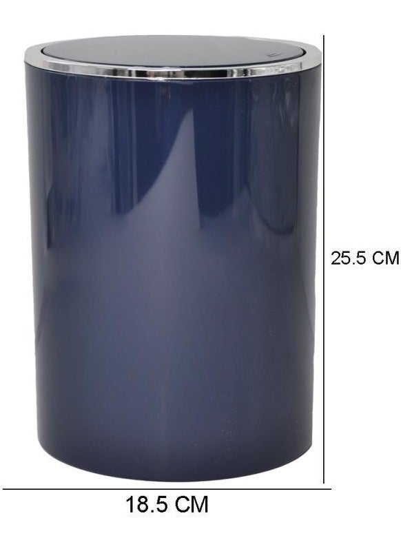 Saban Plow Waste Bin Dark Blue 5 Lt (Inca Model)  - Image 2