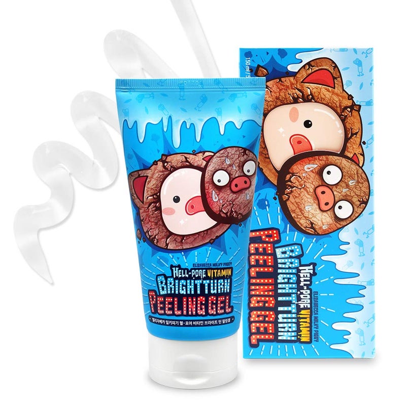 إليزافيكا جل مقشر للمسام هيل بور برايت تيرن من مجموعة ميلكي بخلاصة الفيتامينات