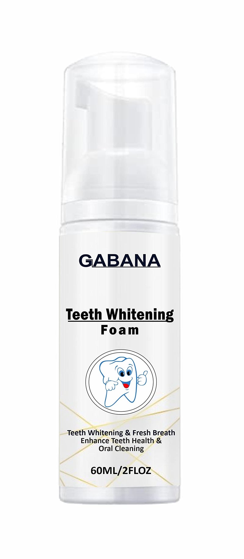 GABANA Natural Toothpaste for Deep Repair of Sensitive Teeth (Pack of 1, 60 ml)|Toothpaste in Fresh Colgate TOOthpaste for Whitening teeth toothpaste Gel for Long Lasting Whitener teeth Whitening Foam - Image 1
