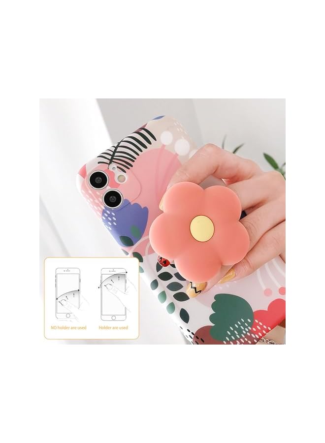 S-TOP Universal Phone Grip and Stand for Secure One-Handed Use and Hands-Free Viewing, 4 Pack Fruit Theme Air Cushion Collapsible Sockets, Compatible with iPhone, Samsung and Android Tablets - Image 4