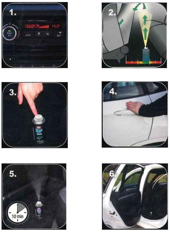 STP A/C Pro Auto Air-Con Cleaner, Fresh Scent, 150 ml - Image 4