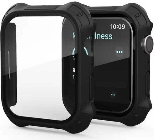 RedClick Apple Watch 7 41MM Tank Armor Case and Matte Look Screen Protector Watch Gard 11 