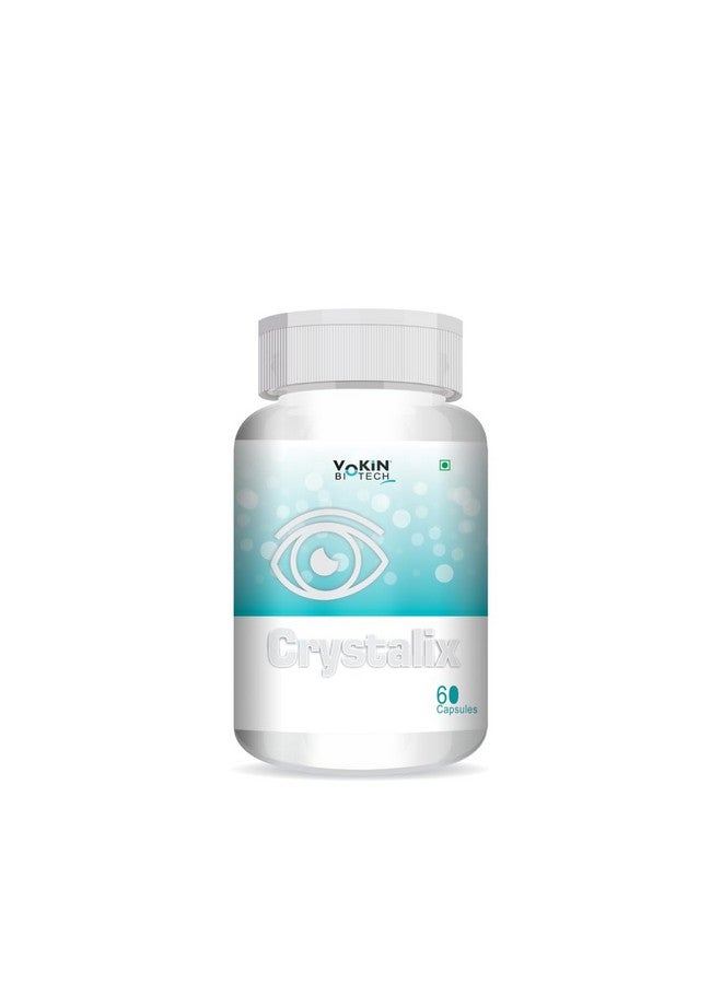 Vokin Biotech Crystalix Complete Eye Health Formula To Maintain Healthy Eyes and Good Vision (60 Capsules) - Image 1
