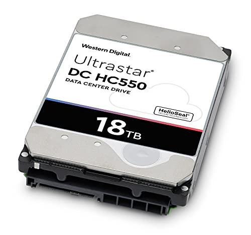 Western Digital Ultrastar DC HC550 18 TB Hard Drive - 3.5 Internal - SATA - Image 1