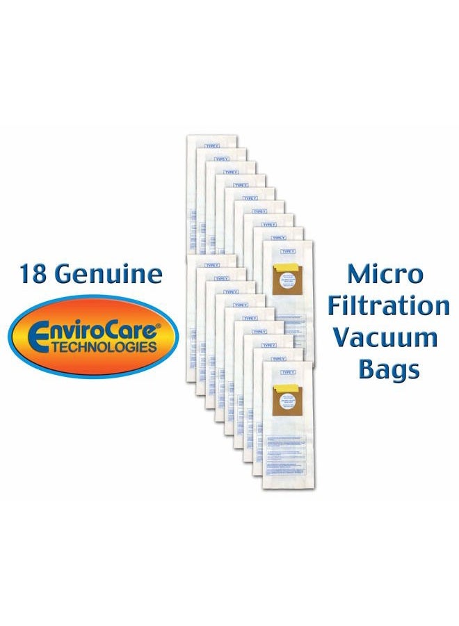 ENVIROCARE Type Y Replacement Micro Filtration Vacuum Bags Designed to fit Hoover Windtunnel Upright 18 Pack - Image 3