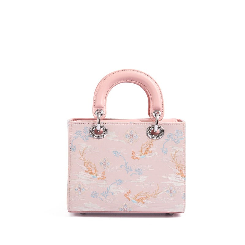 New Spring New Popular National Style Chinese Style Daffy Bag Women'S High-Grade Texture Portable Large Capacity Shoulder Bag For Women - Image 4