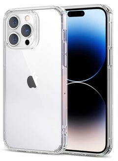 ALFY & CO Apple iPhone 14 Pro Max Case 6.7 inch Anti-Yellowing Military Cover Hard Anti-Explosion Back Ultra Thin Case Anti-Drop Shockproof Protection Full Coverage Lens Clear  - Image 1