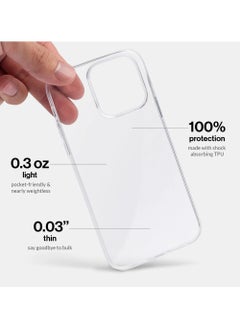 ALFY & CO Apple iPhone 14 Pro Max Case 6.7 inch Anti-Yellowing Military Cover Hard Anti-Explosion Back Ultra Thin Case Anti-Drop Shockproof Protection Full Coverage Lens Clear  - Image 4