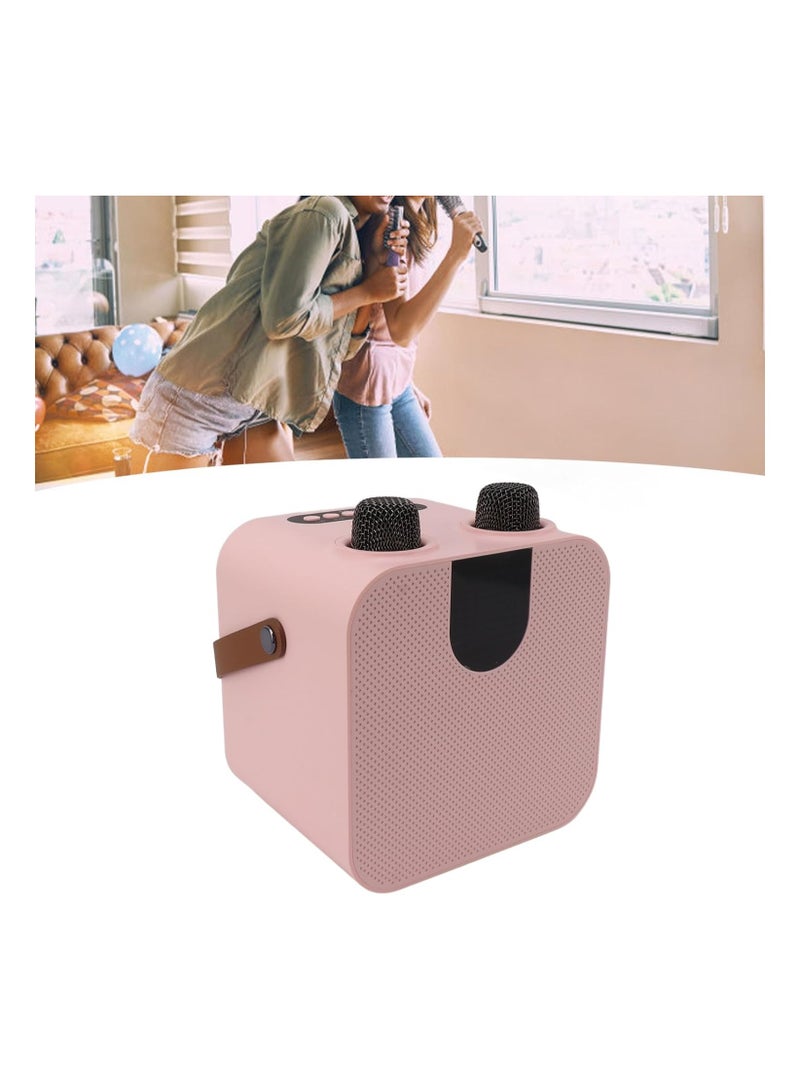 Karaoke Machine for Adults Kids with 2 Wireless Microphones 2024 Upgraded Portable Bluetooth Karaoke PA Speaker System with LED Light,Support TF USB AUX,Singing Machine for Parties - Image 5