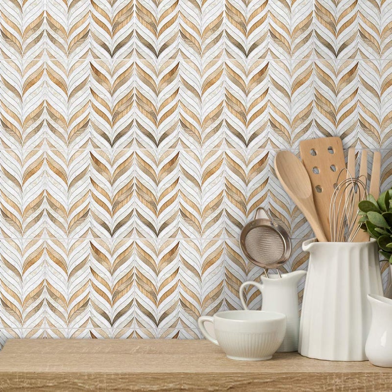 Alwayspon Floor Wall Tile Transfers Sticker for Home Decor Peel  Stick selfAdhesive splashback Tile Decals for Living Room Kitchen Bathroom Decor20X20cmX 10 Pcs Copper Metallic Paint Marble Tile Sticker