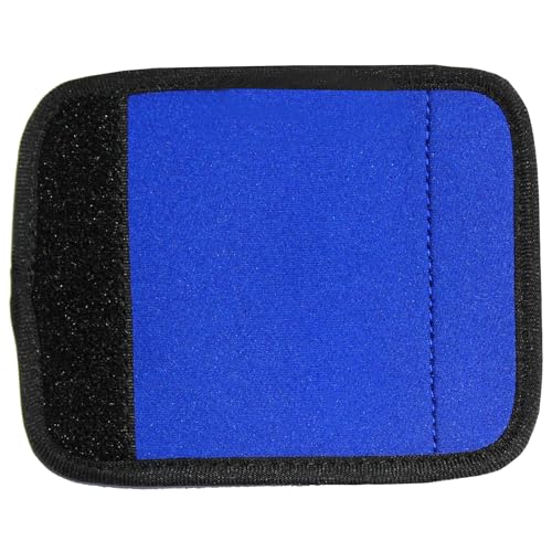 Gowraps Neoprene Luggage Handle Wraps for Traveling Bright Color Luggage Tags|Handle Wraps|Handle Covers (Blue) - Image 2