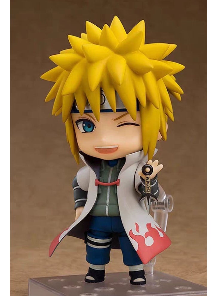 Naruto Minato Namikaze Movable Doll Model Decoration Desktop Decoration Toy Gift for Family and Friends - Image 1