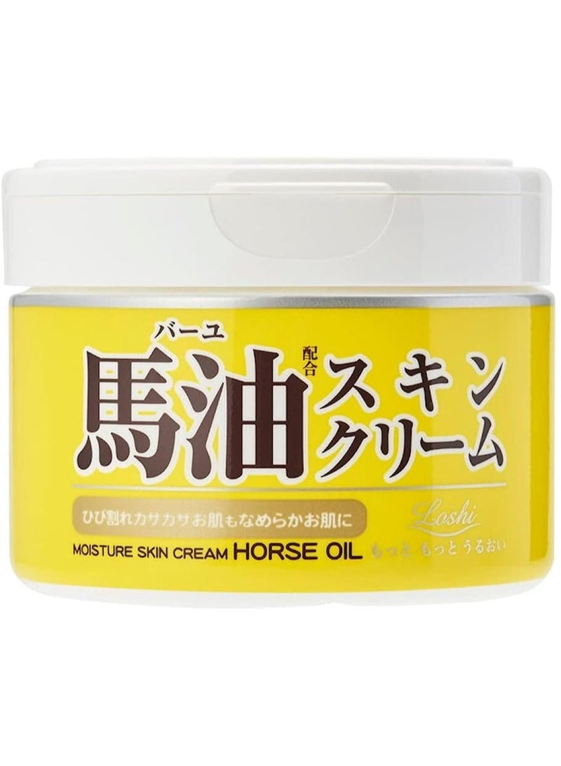 Loshi Horse Oil Moisture Skin Cream 220g,Pack of 6 - Image 1