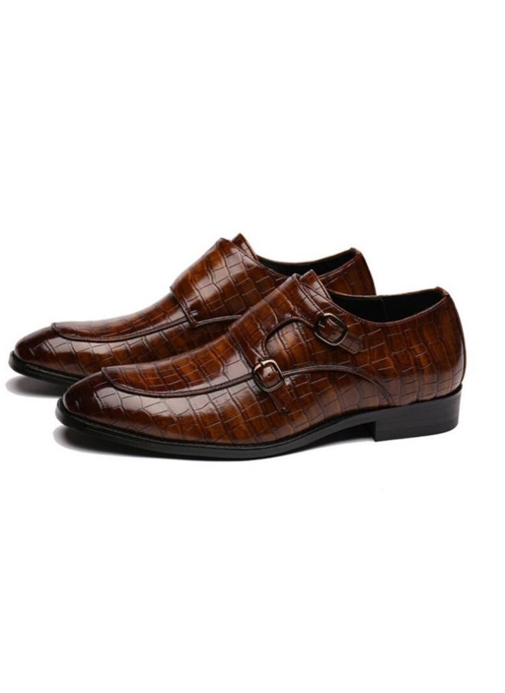 KUYING - New Men's Business Leather Shoes - Image 1