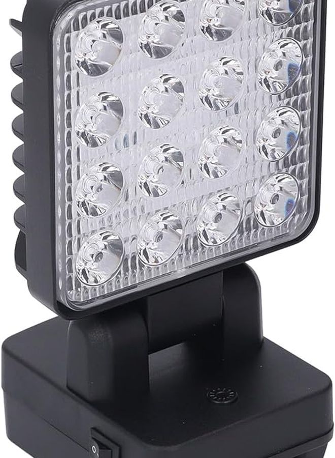 Focket LED Work Light Portable Battery Powered USB C 5V2A Output 90 Degree Tilt 330 Rotation - Image 4