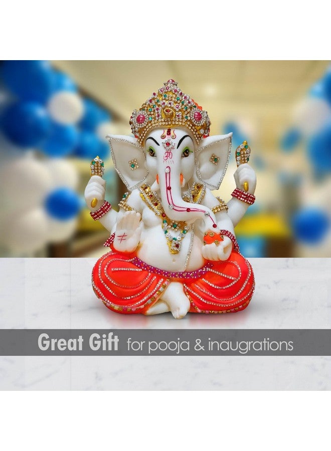 Mariner's Creation Mariner's Creation Premium Ganesha Idol Ganesha Idol for Home Decor,House Warming Gift | SHOWPIECE for Home Decor | Statue for Home Decor | Ganesha for Gift | SHOWPIECE for Gifts  - Image 2