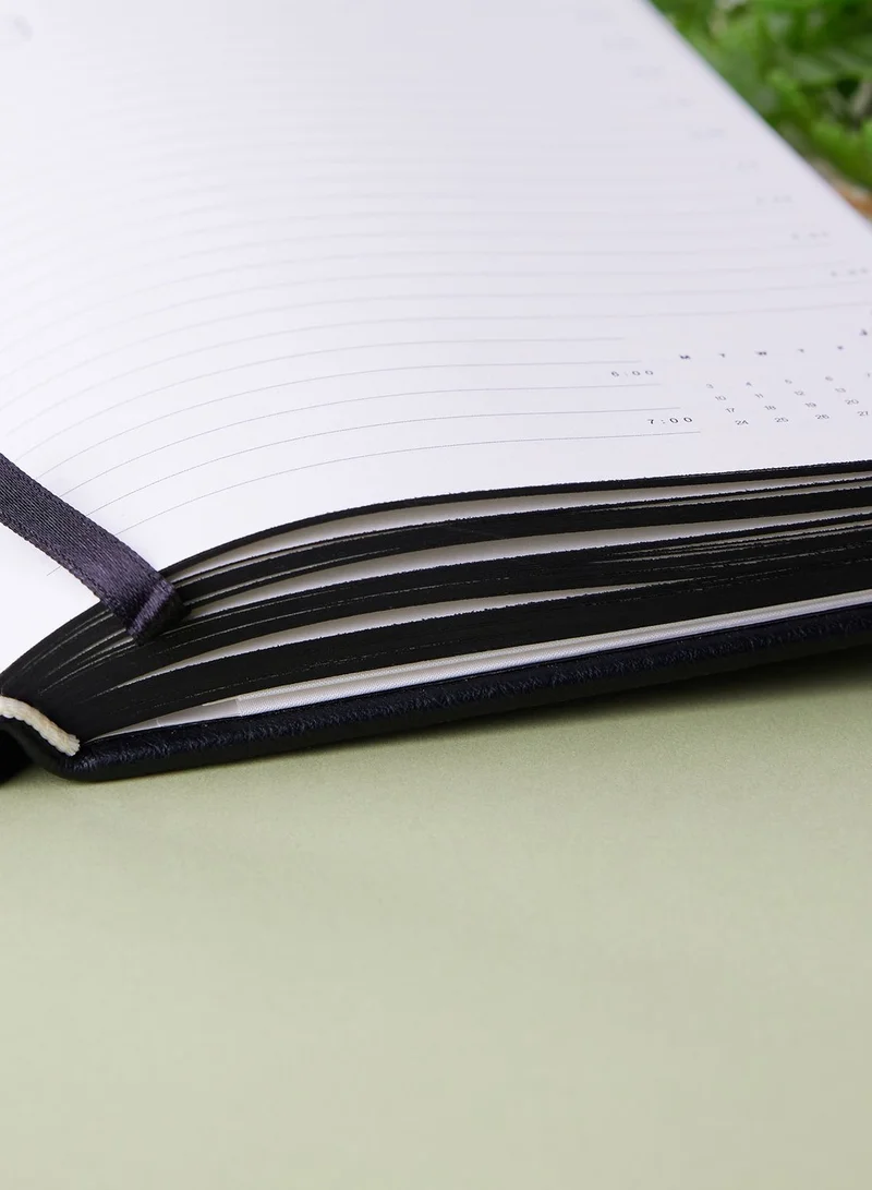 Typo Black 2024 Daily Planner Diary