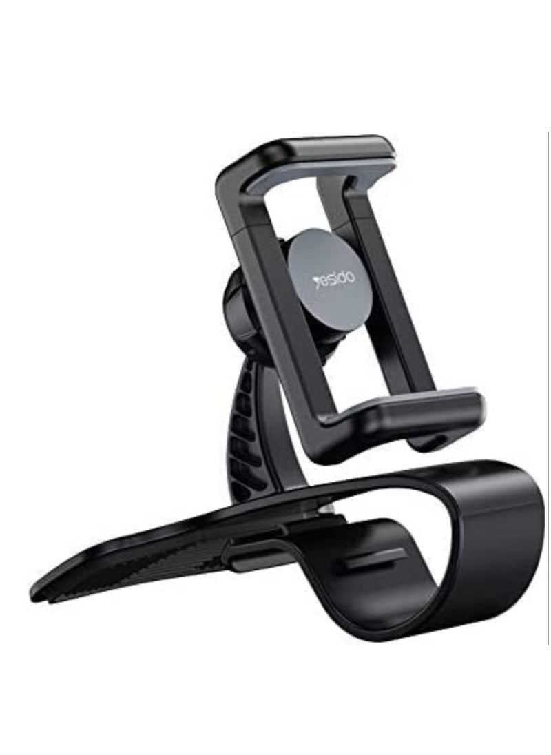 Yesido C103| 360 Degree Rotation Dashboard Phone Car Holder| Universal Clip Holder. - Image 1