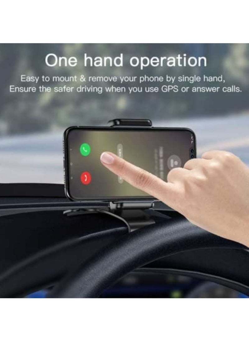 Yesido C103| 360 Degree Rotation Dashboard Phone Car Holder| Universal Clip Holder. - Image 2