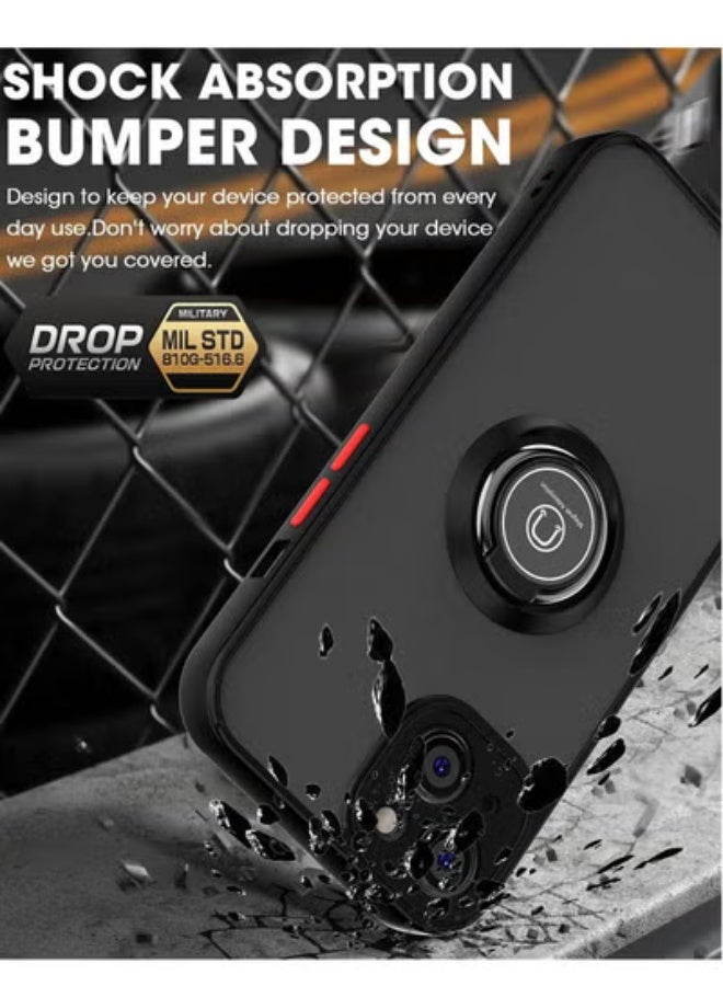 جولف لينك غطاء حماية خلفي للهاتف آيفون 14 بلس، أسود - Image 4