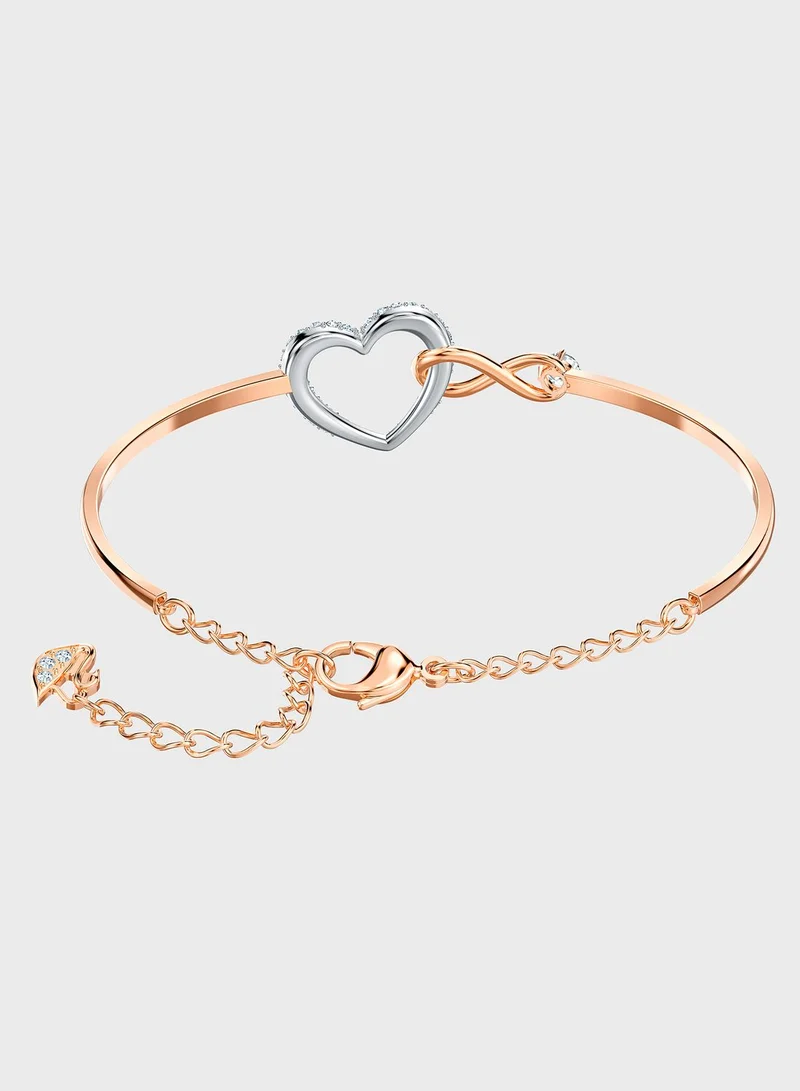 SWAROVSKI Infinity Heart Bracelet