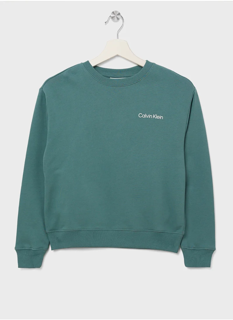 Calvin Klein Jeans Youth Logo Sweatshirt