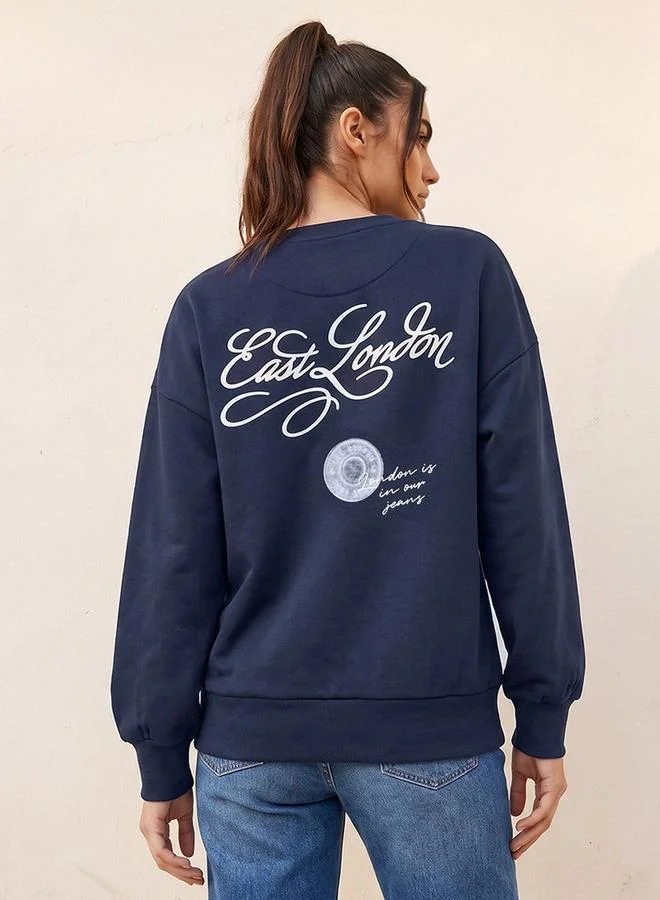 Lee Cooper Lee Cooper Sweatshirt with Graphic Print