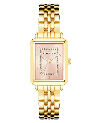 Anne Klein Womens Glitter Accented Bracelet Watch - Image 1