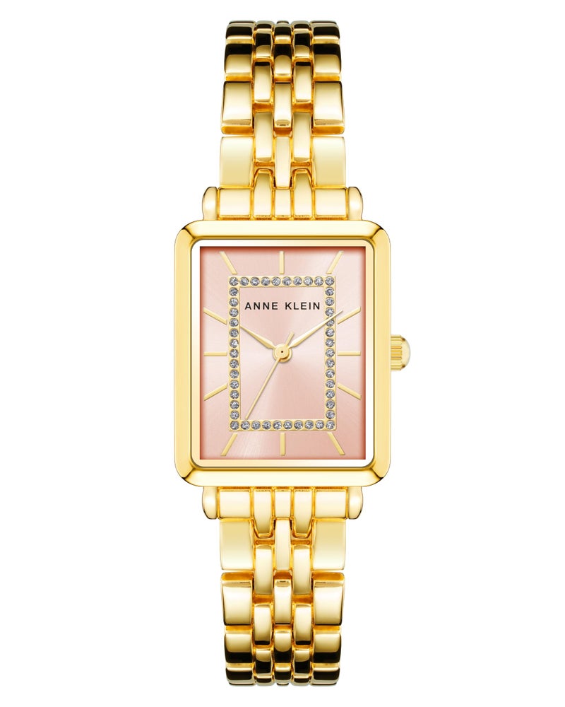 Anne Klein Womens Glitter Accented Bracelet Watch - Image 3
