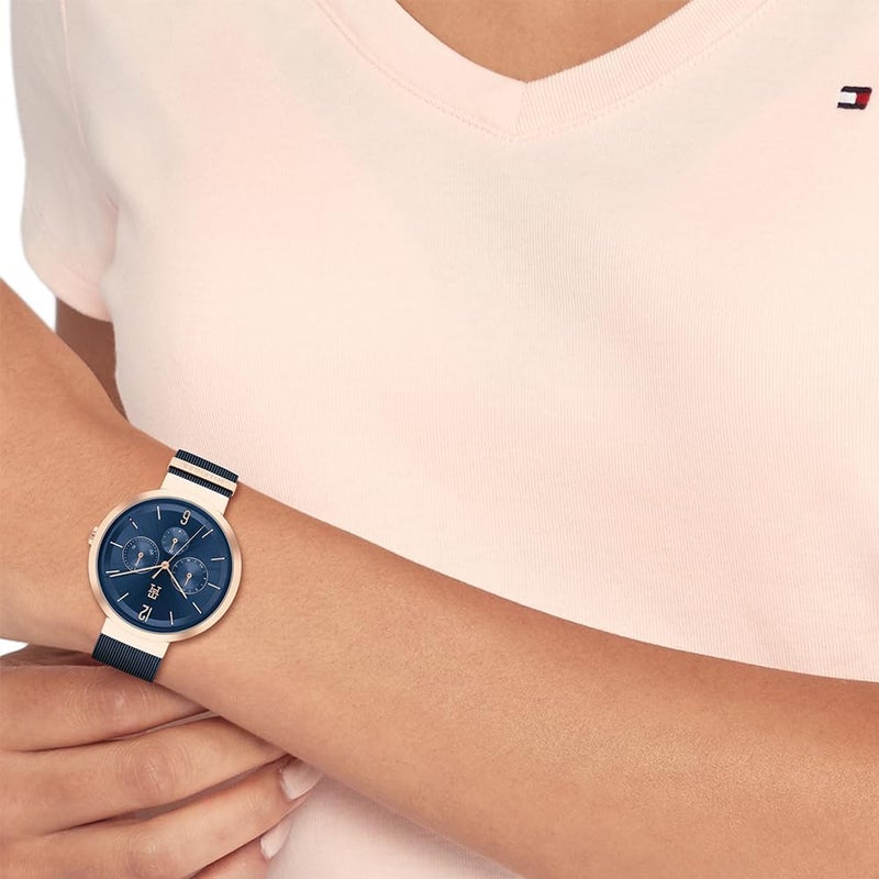 Tommy Hilfiger Lidia Women's Blue Dial Watch - Image 4