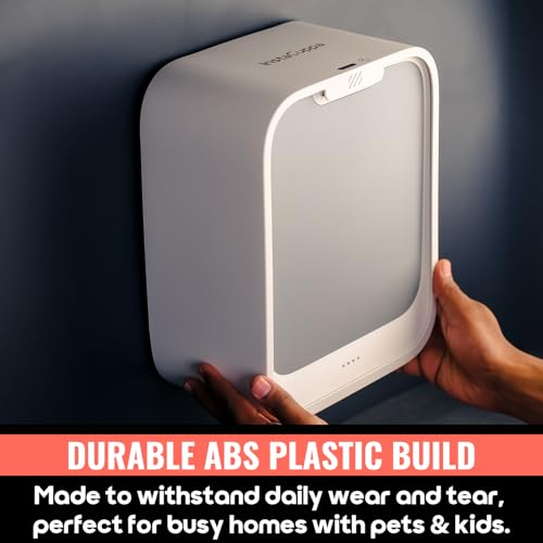 InstaCuppa 7L Smart Sensor Cabinet Door Trash Bin – Automatic Touchless Battery-Operated Dustbin, Ideal for Kitchen, Bathroom, Kids Room, Includes Cabinet Hanger & Self-Adhesive Hook - Image 5