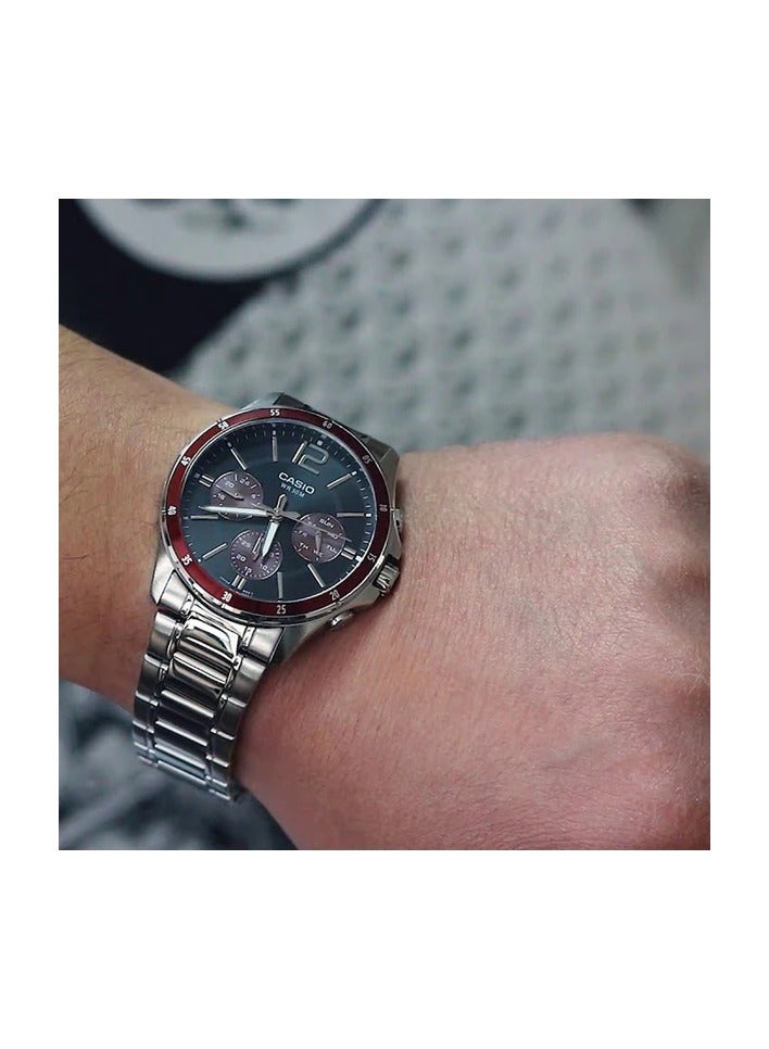 كاسيو ساعة كاسيو MTP-1374D-5AVDF - Image 4