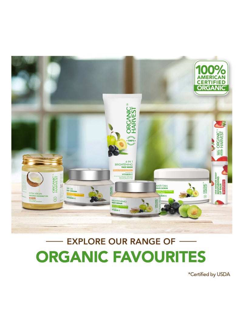 Organic Harvest - Organic Harvest Moisturizing Lip Balm: Strawberry | Lip Balm for Women & Men | 100% American Certified Organic | Sulphate & Paraben-free - 3g - Image 1