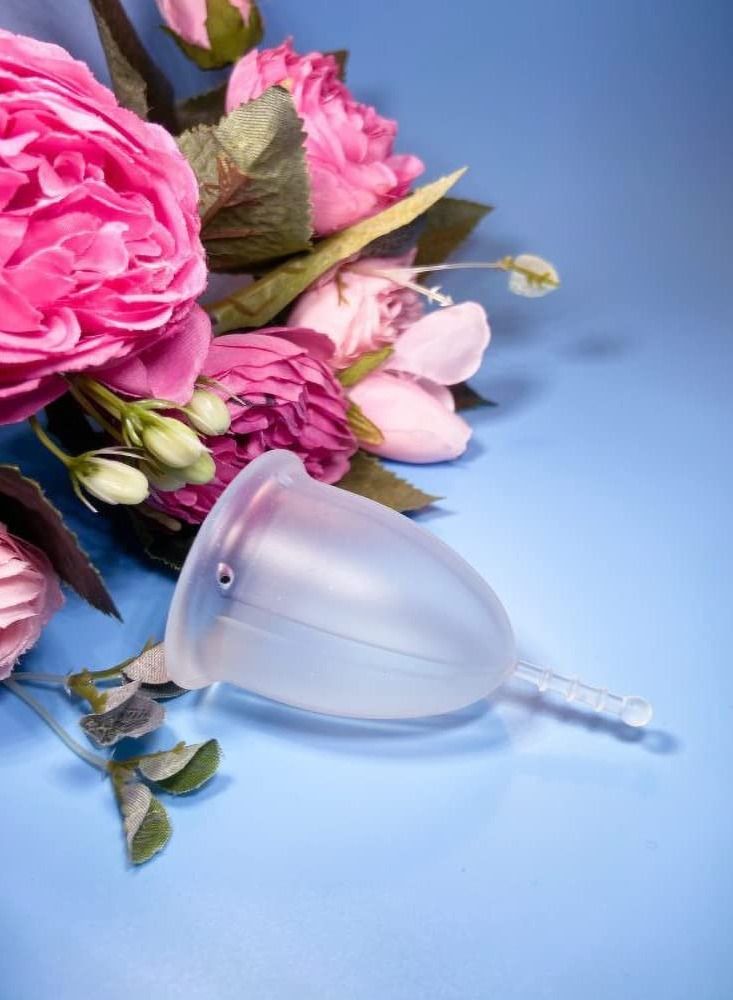 Si.Bell Women's Menstrual Cup Transparent - Image 3