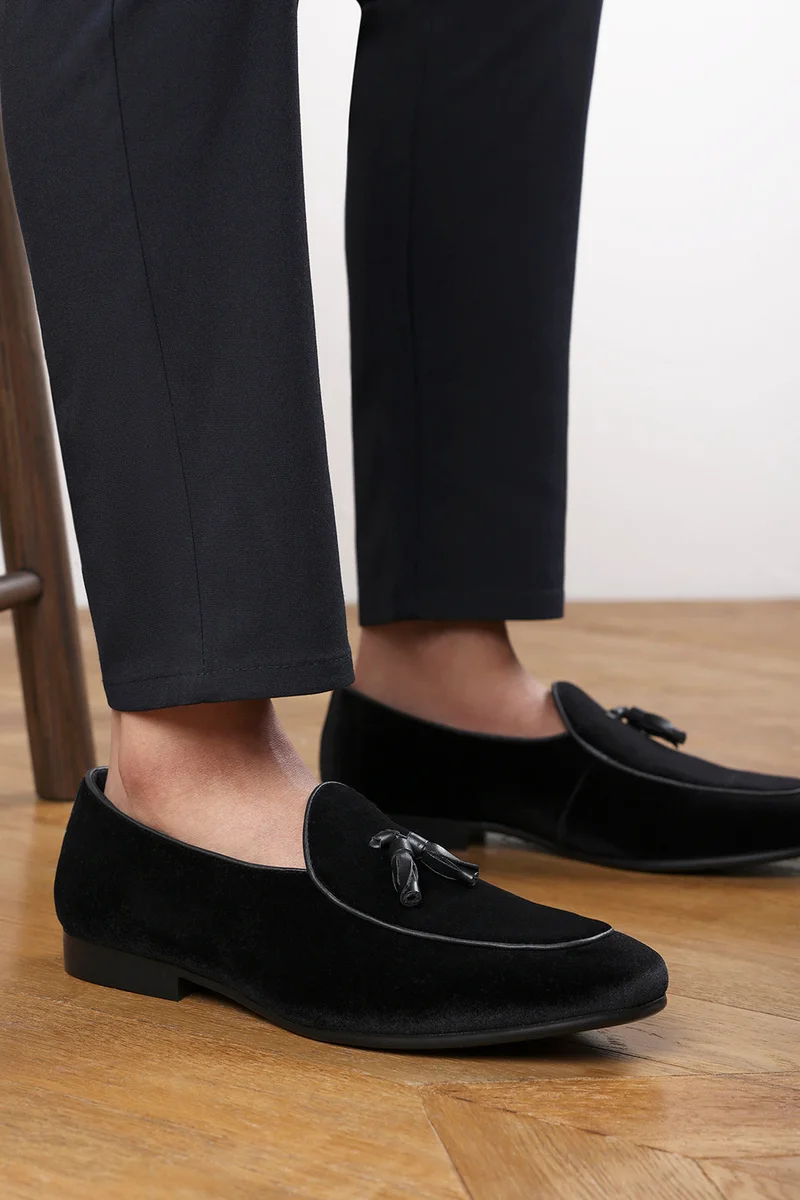 ويرز ذات فروم Evan' Tassel Loafer Classic Formal Dress Shoes