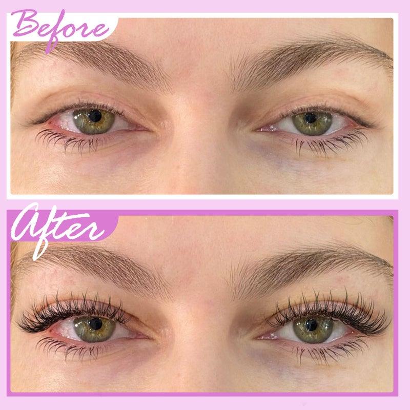 Geeneiya Clear Band Lash Clusters Natural Eyelash Clusters Wispy Cluster Eyelash Extensions 8-16MM Lash Extension D Curl Individual Lashes Not Lashes Kit - Image 5