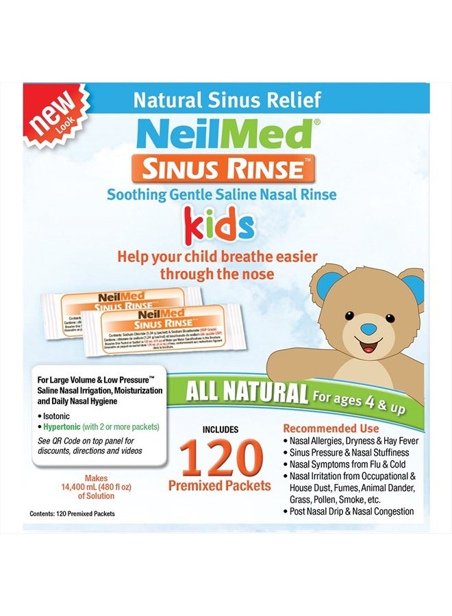 NeilMed Neil Med Sinus Rinse Pediatric Packets, Premixed 120/box - Image 2