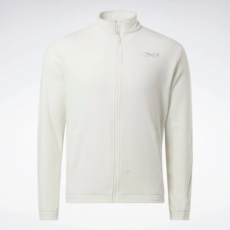 Reebok Basketball Court Top Track Jacket - Chalk