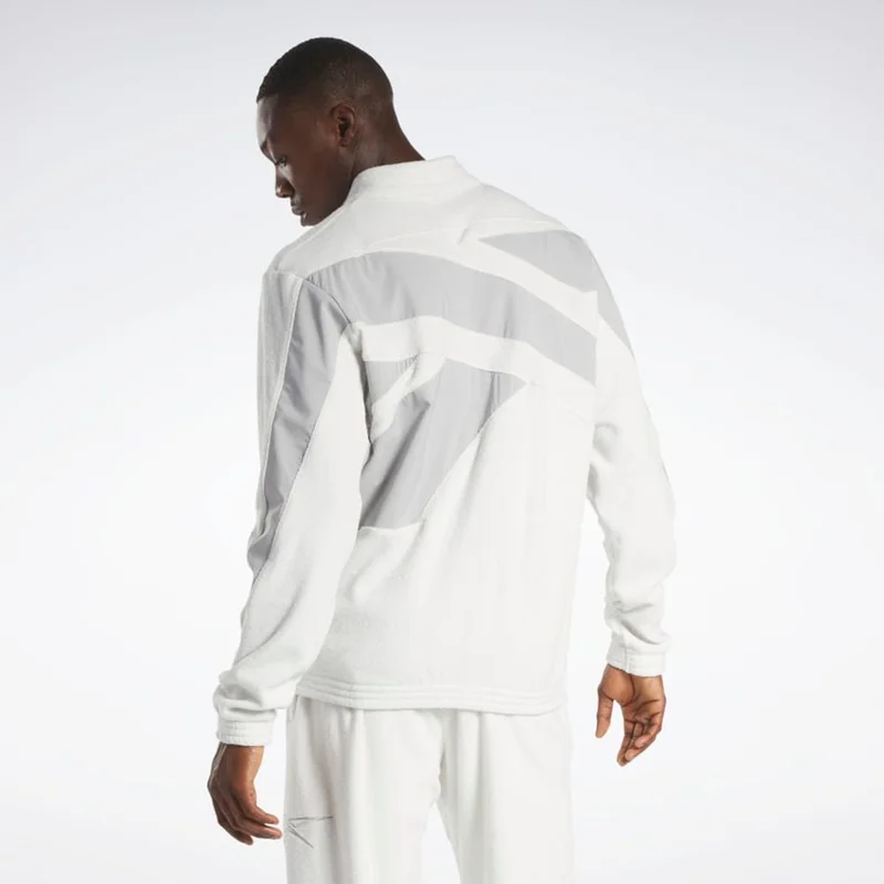 Reebok Chalk Reebok Basketball Court Top Track Jacket - Chalk for Men | Best Price UAE