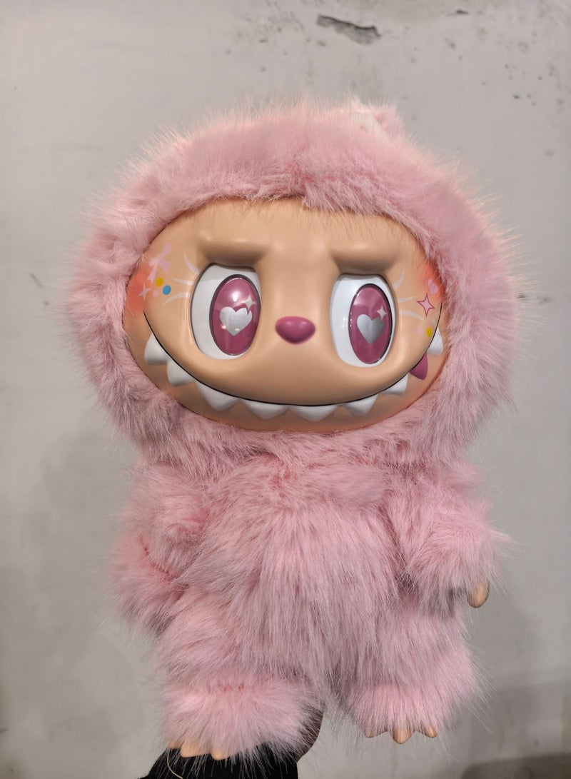 POP MART 38cm THE MONSTERS Labubu Plush Toys Doll Cherub Zimomo Version for Kids Adults Boy Girls 