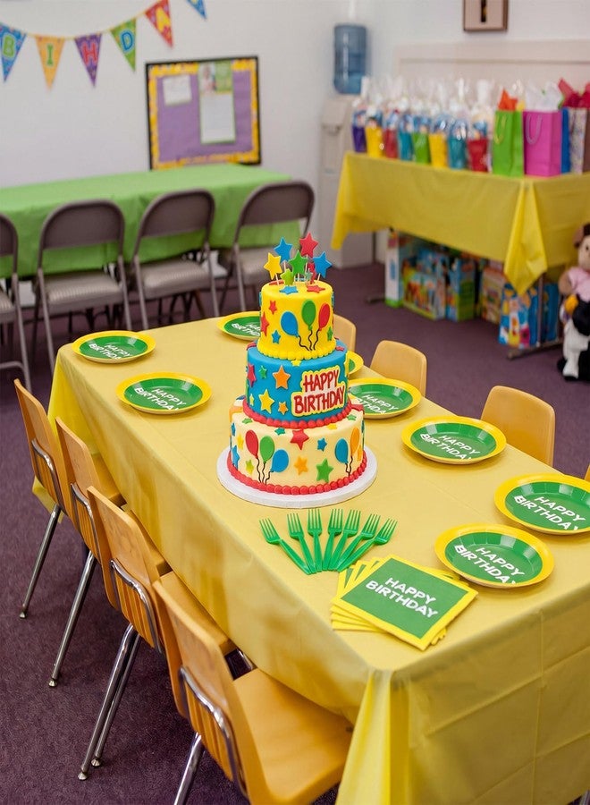 Purpeak 96 Pcs Street Birthday Party Supplies Plates Napkins Forks - Image 4