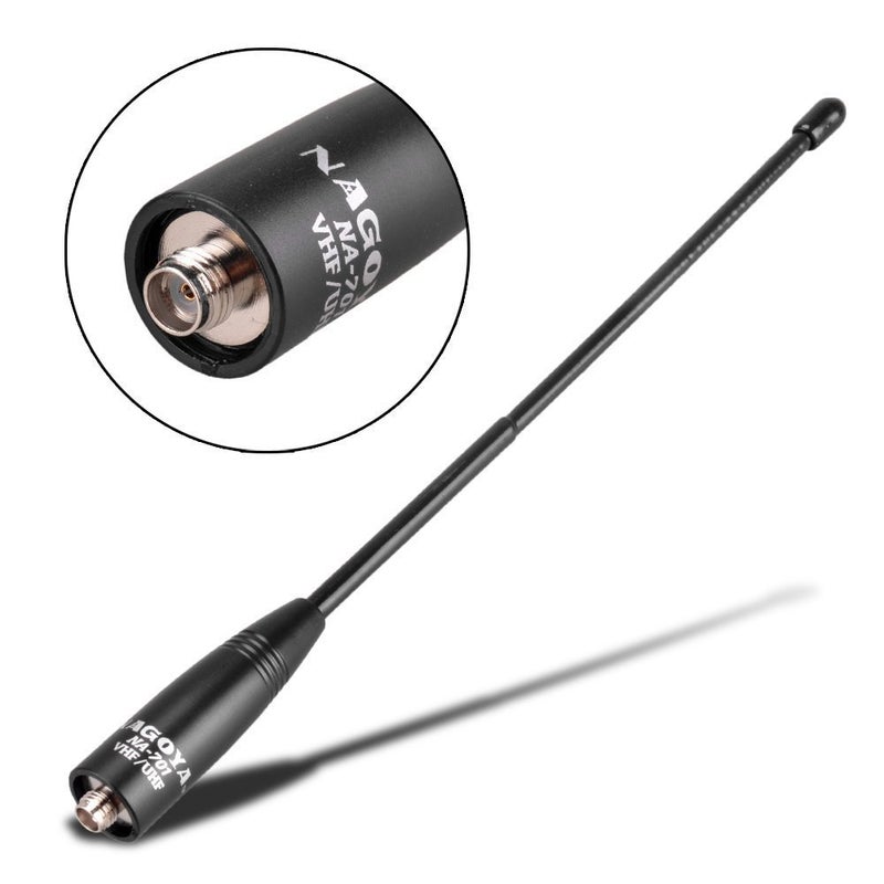 BTECH هوائي ناغويا NA-701 8 بوصة VHF/UHF (144/430 ميغاهرتز) SMA-أنثوي لراديوهات BTECH وباو فنج - Image 2