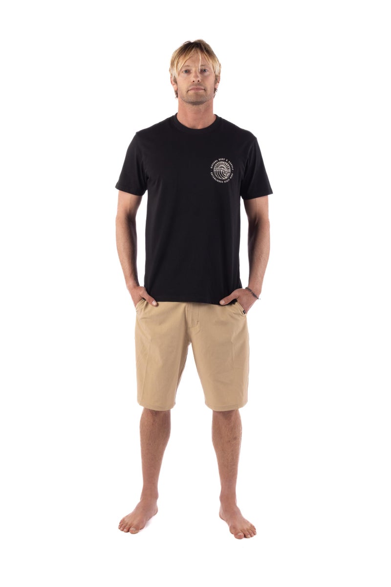 RIP CURL تي شيرت قصير الأكمام بتصميم جرافيكي، مقاس قياسي - Image 4