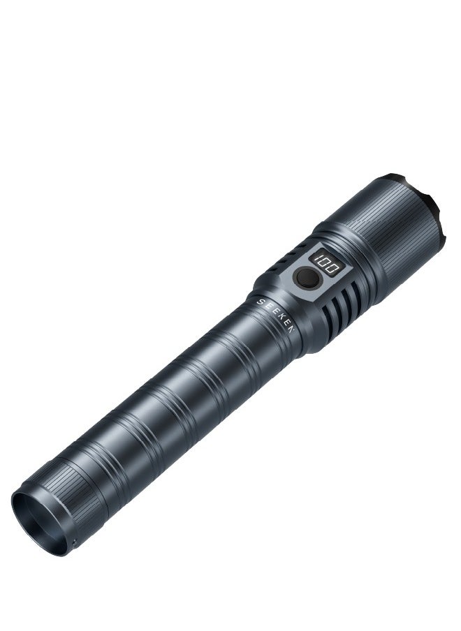 Seeken SEEKEN 2300L IPX5 Waterproof with Powerbank Flashlight | Portable LED Flashlight | Travel-Friendly | Lightweight | Premium Design | High-Quality.  - Image 4