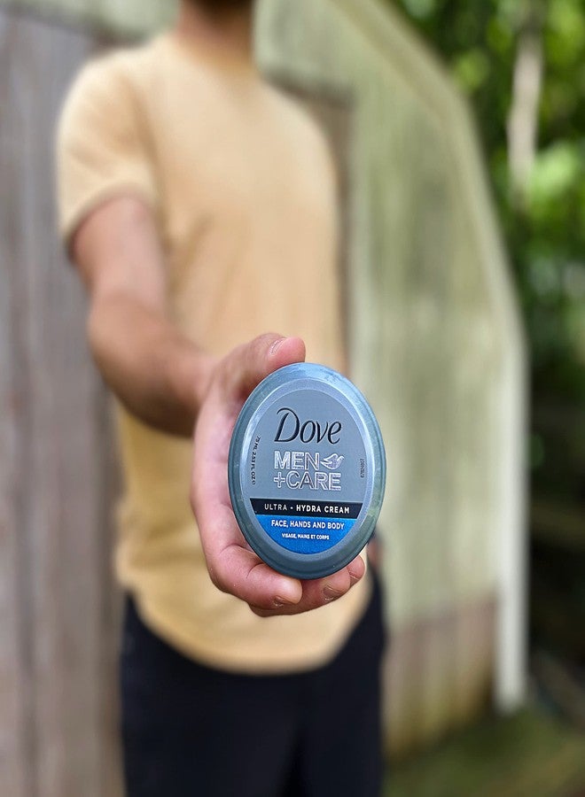 Dove Men+Care Ultra Hydra Cream, Face, Hands and Body care, All Skin Types, 5.07 Oz - Image 4