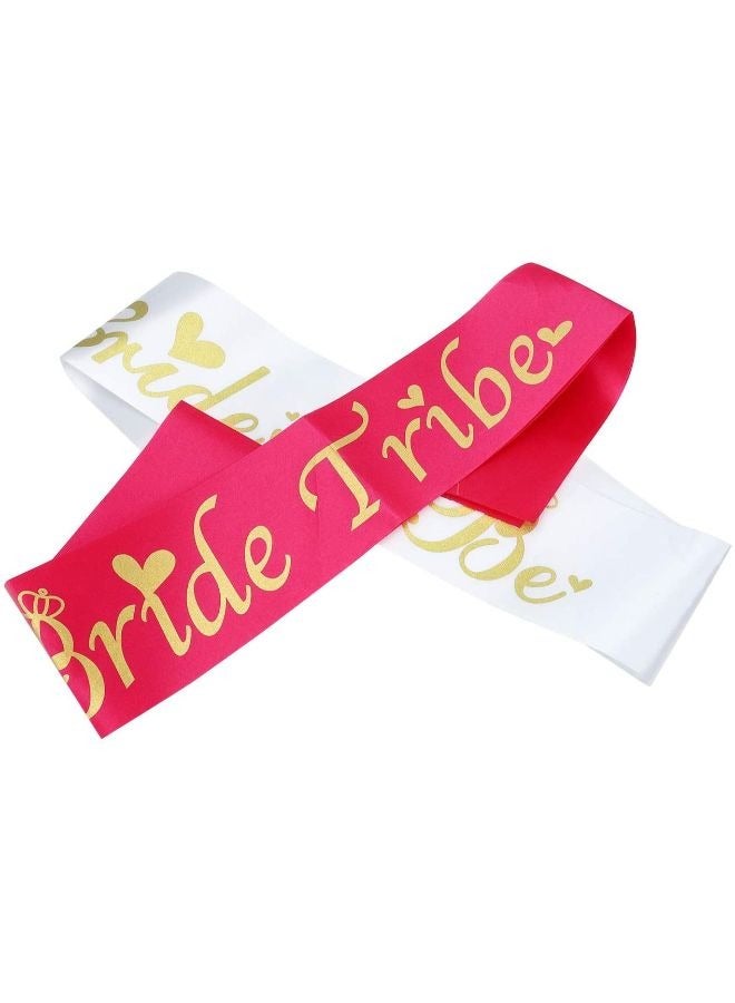 Wish Bride Tribe Bridesmaids Bachelorette Party Decorations Sashes Set - Image 2