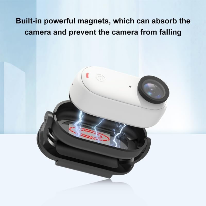 PULUZ PULUZ Magnetic Hat Clip Protects Frame for Insta360 GO3  GO2 Accessories Quick Release Cap Clip Fixed Mount Small  Lightweight for Action Camera for Insta 360 GO3  GO2 Hat Clip Mount - Image 5